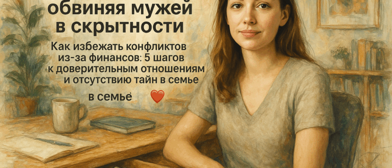 Как избежать конфликтов из-за финансов: 5 шагов к доверительным отношениям и отсутствию тайн в семье 💰❤️