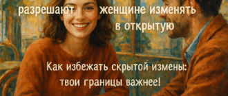 Как избежать скрытой измены: твои границы важнее!