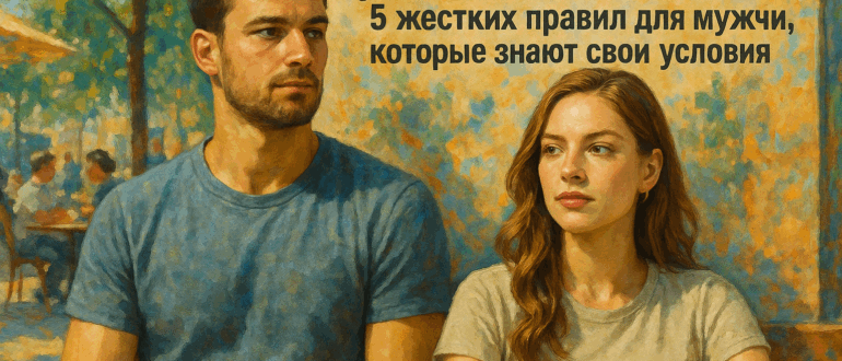 Как не стать «доставкой удобства» для женщин: 5 жестких правил для мужчин, которые знают свои условия