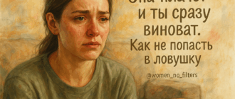 Как не стать жертвой женских слёз?