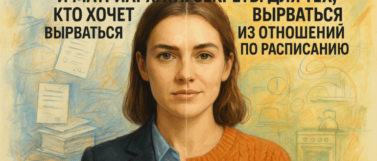 Как обойти ловушки патриархата и матриархата: секреты для тех, кто хочет вырваться из отношений по расписанию