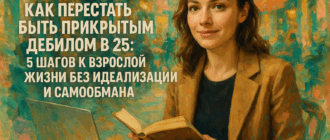 Как перестать быть прикрытым дебилом в 25: 5 шагов к взрослой жизни без идеализации и самообмана