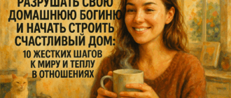 Как перестать разрушать свою домашнюю богиню и начать строить счастливый дом: 10 жестких шагов к миру и теплу в отношениях