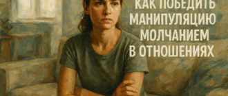 Как победить манипуляцию молчанием в отношениях