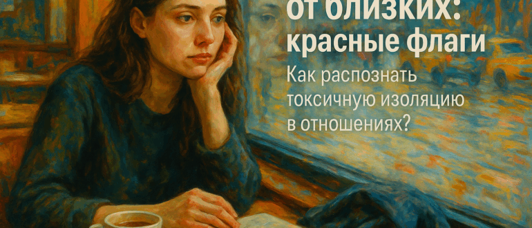 Как распознать токсичную изоляцию в отношениях?