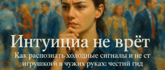 Как распознавать холодные сигналы и не стать игрушкой в чужих руках: откровенный гид по интуиции для мужчин