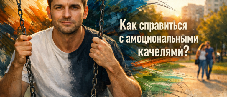 Как справиться с эмоциональными качелями?