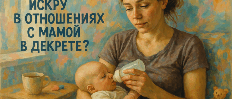 Как вернуть искру в отношениях с мамой в декрете?