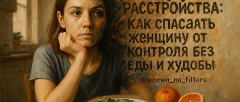 Пищевые расстройства: как спасать женщину от контроля без еды и худобы