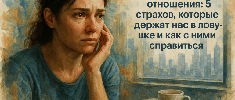 Почему люди боятся покинуть плохие отношения: 5 страхов, которые держат нас в ловушке и как с ними справиться