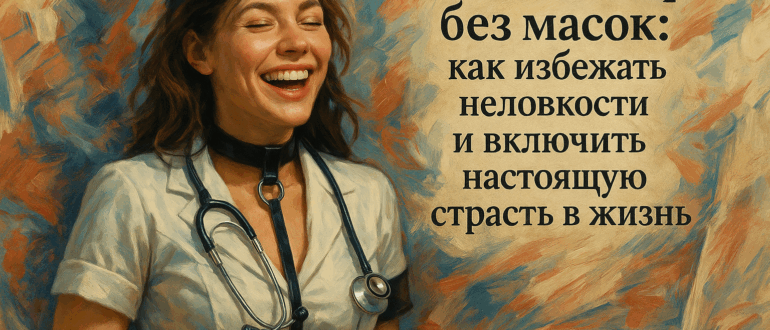 Ролевые игры без масок: как избежать неловкости и включить настоящую страсть в жизнь