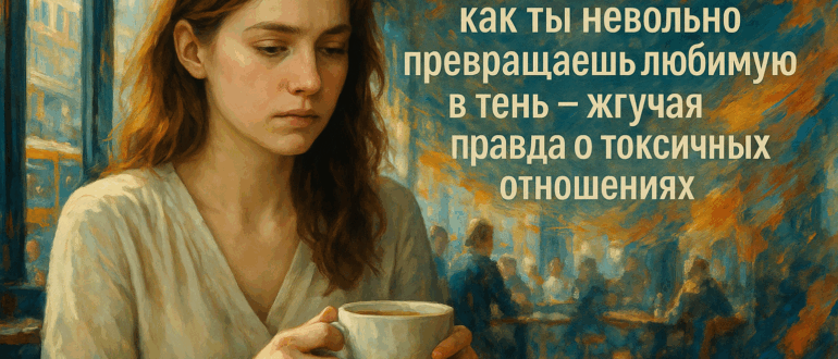 Самогазлайтинг: как ты невольно превращаешь любимую в тень — жгучая правда о токсичных отношениях