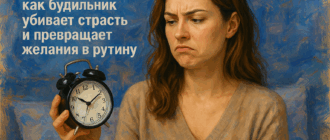 Секс по расписанию: как будильник убивает страсть и превращает желания в рутину