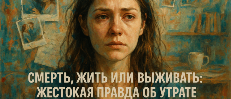 Смерть, жить или выживать: жестокая правда об утрате и мужской трусости в тумане эмоций