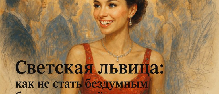 Светская львица: как не стать бездумным банкоматом в её игре статусов и отношений