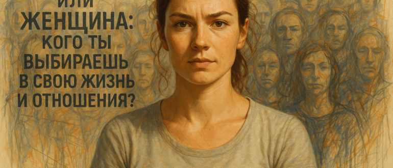 Толпа или женщина: кого ты выбираешь в свою жизнь и отношения?
