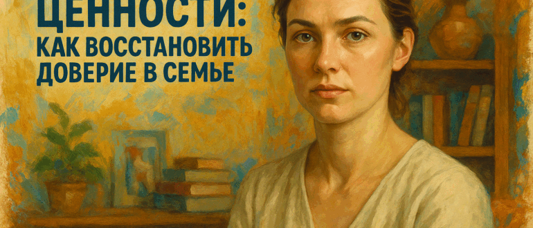 Традиционные ценности: как восстановить доверие в семье