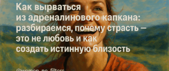 Как вырваться из адреналинового капкана: разбираемся, почему страсть — это не любовь и как создать истинную близость
